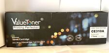 Value Toner CE310A Premium Toner cartridge printing perfection~BLACK~NIB~ picture