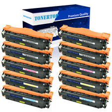 10PK Toner CE410A-CE413A 305A Set Fits for HP LaserJet Pro 300 400 M351a M471dw picture