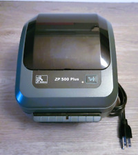 Zebra Zp500 ZP 500 Plus Thermal Barcode Label Printer picture