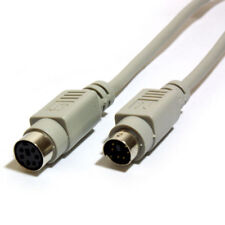 PS2 Extension Cable 6 pin Mini-DIN for keyboard or mouse Male to Female 1.35m picture