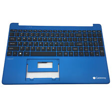 New Blue Palmrest w/Keyboard For Gateway GWTN156-1 GWTN156-4 GWTN156-5 GWTN156-7 picture