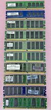 Lot of 10 Various DDR RAM 128 thru 512MB PC2100 thru PC3200 picture