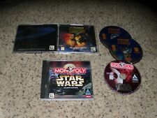 2 PC Games: Star Wars Rebel Assault II and Star Wars Monopoly  picture
