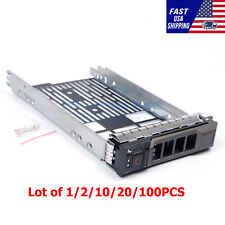 Lot 3.5'' Hard Drive Tray Caddy For Dell R610 R710 R720 R720xd R730 T610 F238F  picture