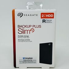 Seagate STHN2000400 Backup Plus Slim USB 3.0 2TB External Hard Drive No USB Cabl picture