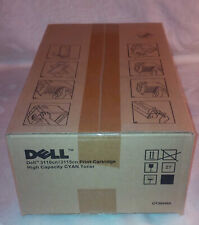 NEW GENUINE Dell PF029 HIGH CAPACITY Toner CYAN Genuine 3110CN 3115CN - SEALED picture