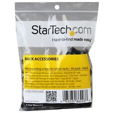 Startech.com M6 X 12mm - Screws - 50 Pack, Black - M6 Mounting Screws For Server picture