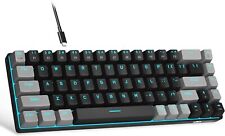 Portable 60% Mechanical Gaming Keyboard,  68 Keys Mini Wired Office Keyboard picture