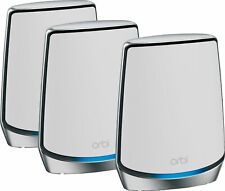 NETGEAR - Orbi 850 Series AX6000 Tri-Band Mesh Wi-Fi 6 System (3-pack) - White picture