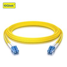 10G OS2 LC to LC Fiber Patch Cable Singlemode Jumper Duplex 9/125 LSZH 0.3 M picture
