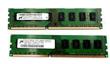 Micron 2GB 2RX8 MT16JTF25664AZ PC3-10600U- DDR3-1333MHz DIMM Memory 4GB (2x2GB) picture