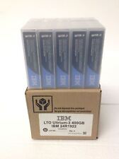 One Box with 5 NEW IBM 24R1922 LTO Ultrium 3 400GB Tapa Data Cartridge  picture