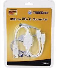NEW TRENDNET tu-ps2 USB to PS/2 Converter (Version v2.0R) picture