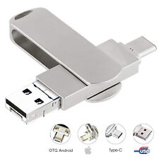 1TB 512GB USB 3.0 Flash Drive Memory Stick Thumb Type C 4 in1 For iPhone OTG PC picture