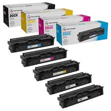 5PK LD 2B,C,M,Y Toner Replacement for HP202X HY Color LaserJet Pro M254dn M281cd picture