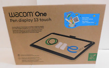Wacom One Pen Display 13 Touch Drawing Graphics Tablet DTH134W0A  Brand New picture