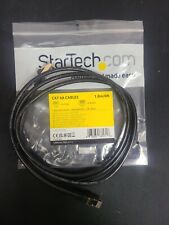 StarTech.com C6ASPAT6BK 6 ft. Cat 6A Black Shielded Network Ethernet Cable picture