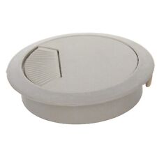 Hole 35-60mm Pc Computer Desk Plastic Threading Box Cable Cover Over-line Box picture