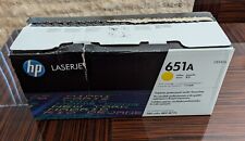 Genuine HP 651A Yellow Toner CE342AC For HP MFP M775 Open Box Sealed Bag picture