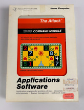 Computer Applications Software - THE ATTACK - Texas Instruments TI-99/4a picture