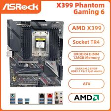ASRock X399 Phantom Gaming 6 Motherboard AMD X399 TR4 DDR4 SATA3 SPDIF M.2 Audio picture