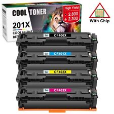 4PK Toner For HP 201X CF400X CF400A Color LaserJet Pro MFP M277dw M277 c6 M252dw picture