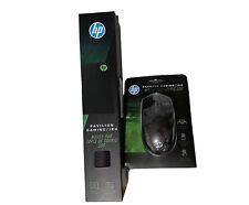 Combo HP Pavilion 300 Gaming Mouse Wired Black HP Mouse Pad Pavilion 300 picture