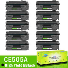 10Pack CE505A 05A Toner Cartridge Replacement For HP LaserJet P2055x  picture
