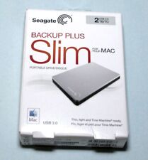 Seagate Backup Plus Slim USB 3.0 2TB Portable Drive For Mac - New picture