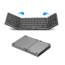 Mini Portable Folding Keyboard Thin Wireless BT Number Keypad For Mac Windows picture