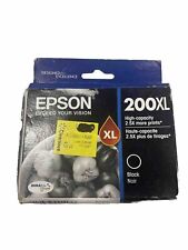 Epson 200XL High-capacity Black Ink Cartridge Exp 9/23 picture