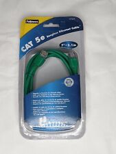 Fellowes CAT 5e Snagless Ethernet Cable Green 7ft-2.1m 97826 picture