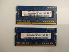Hynix 4GB (2X2GB) 1Rx8 PC3-12800S  Laptop RAM Memory HMT325S6CFR8C-PB TESTED picture