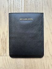 Michael Kors Mini iPad Sleeve Case Black Leather picture