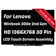 Touch Screen for Lenovo Winbook 300e 2nd Gen 81M9 LCD Module Bezel 5D10T45069 HD picture