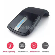 Bluetooth/Wireless Mouse For PC Laptop Arc Touch Optical Foldable Gaming Mice US picture