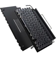 7KEYS Retro Typewriter Keyboard Wireless Bluetooth Mechanical Backlit TW1867 picture