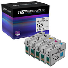 5pk T126 126 T126120 Black Color Printer Ink Cartridge for Epson WorkForce picture