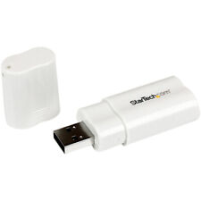 StarTech.com USB 2.0 to Audio Adapter - Sound Card - Stereo - Hi-Speed USB picture