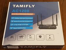 Tamifly Dual Band Wireless WiFi Router High Speed Router Up to AC1200 Mbps NEW picture