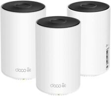 NEW TP-Link Deco AXE5300 Wi-Fi 6E Tri-Band 7000 sqft Mesh WiFi 6E System, 3-Pack picture