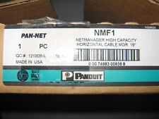 PANDUIT PAN-NET NMF1 NETMANAGER HORIZONTAL CABLE MANAGER 19