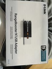  D-LINK N300 SUPERIOR WI-FI FOR LARGE HOMES RANGE BOOSTER N USB ADAPTER  SEALED picture