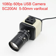 60fps 1080P USB Camera With 5-50mm 2.8-12mm Varifocal CS Lens 1920x1080 Webcam picture