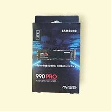 SAMSUNG 990 PRO 2TB PCIe Gen 4X4 NVMe 2.0 M.2 SSD (MZ-V9P2T0B/AM) picture