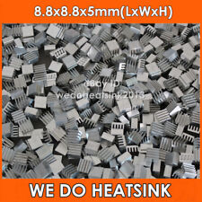 100pcs 8.8*8.8*5mm Ram Heatsink Aluminum Chip Aluminum Heat Sink Radiator Cooler picture