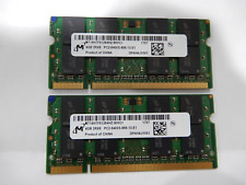 DDR2 8GB(4GBx2) Micron MT16HTF51264HZ-800C1 PC2-6400S SODIMM Laptop Memory RAM picture