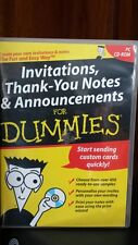 Invitations, Thank You Noted & Announcements For Dummies PC GAME picture