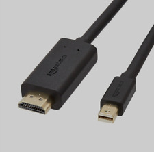 AmazonBasics Mini DisplayPort to HDMI Cable - 3 Feet Gold-plated connectors BX23 picture