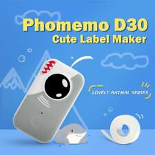 Phomemo D30 Mini Inkless Thermal Label Maker Machine Shark Bluetooth Printer picture